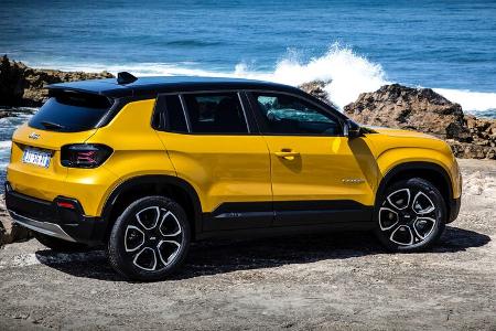 Jeep Avenger Elektro Neuvorstellung Modelljahr 2023