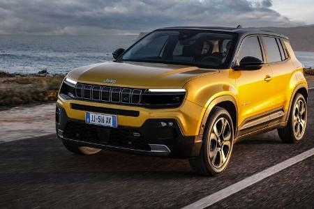 Jeep Avenger Elektro Neuvorstellung Modelljahr 2023