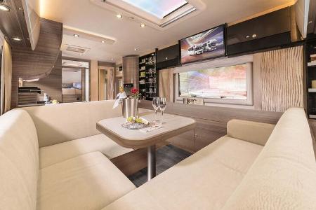 Concorde Cruiser Iveco Daily, Hecksitzgruppe