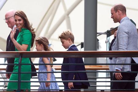William und Kate: Royales Familientreffen beim Wimbledon-Finale William und Kate: Royales Familientreffen beim Wimbledon-Finale