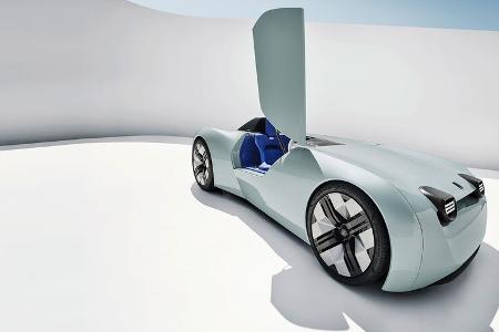 Triumph TR25 Elektrostudie von Makkina