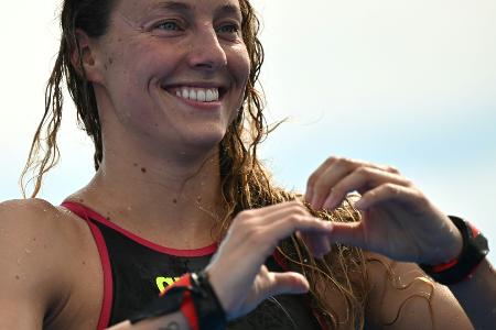 Schwimm-WM: Beck gewinnt ihr zweites Freiwasser-Gold Schwimm-WM: Beck gewinnt ihr zweites Freiwasser-Gold