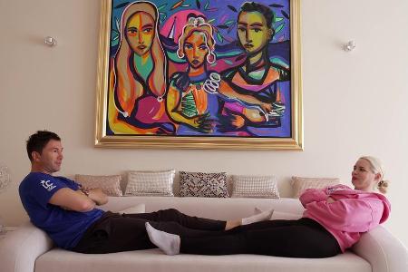 Daniela Katzenberger gibt alles: Kalorien, Couch und Lampenfieber Daniela Katzenberger gibt alles: Kalorien, Couch und Lampenfieber