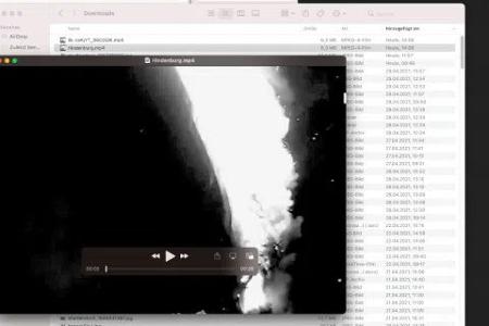 Jetzt können Sie das Video von Ihrer Festplatte aus starten. Es ist komplett offline betrachtbar.