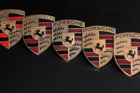 Neues Porsche Wappen Logo Emblem 2023