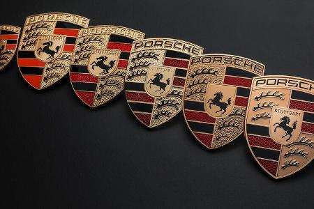 Neues Porsche Wappen Logo Emblem 2023