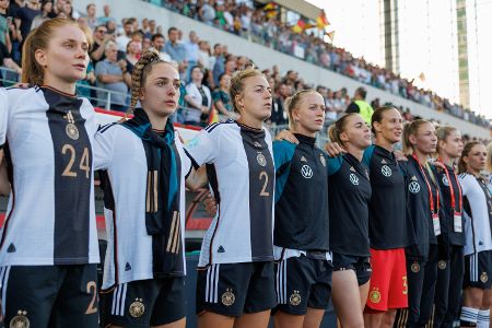 Die deutschen Spielerinnen Die deutschen Spielerinnen