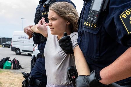 Prozess gegen Greta Thunberg in Malmö hat begonnen Prozess gegen Greta Thunberg in Malmö hat begonnen