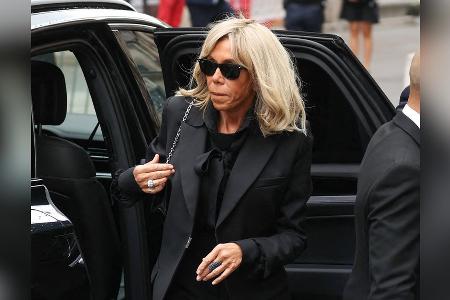 Trauerfeier für Jane Birkin: Brigitte Macron erweist ihr letzte Ehre Trauerfeier für Jane Birkin: Brigitte Macron erweist ihr letzte Ehre