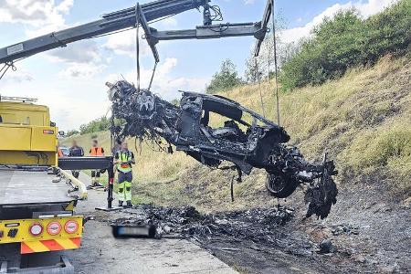 Unfall Lamborghini Aventador