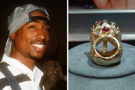 Ring von Tupac Shakur für eine Million Dollar versteigert Ring von Tupac Shakur für eine Million Dollar versteigert