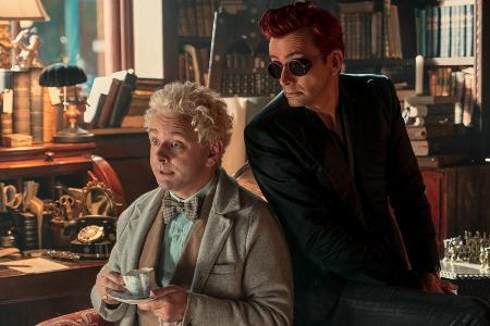 Michael Sheen war von David Tennant am Michael Sheen war von David Tennant am