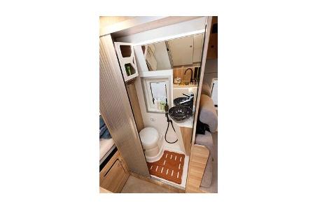 Hannes Camper grosser Camper Badezimmer f
