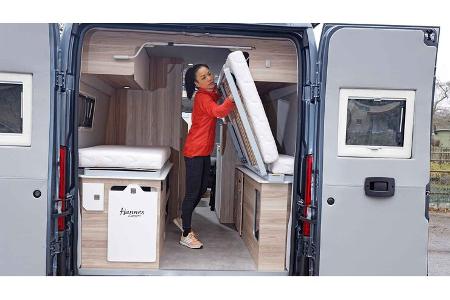 Hannes Camper grosser Camper Heck f