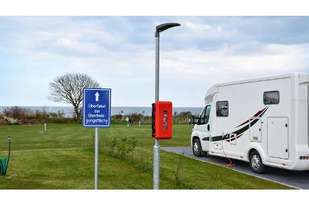Wohnmobilpark Meerblick Meer f