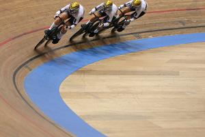 Bahnrad-WM: Deutsches Teamsprint-Trio greift nach Gold