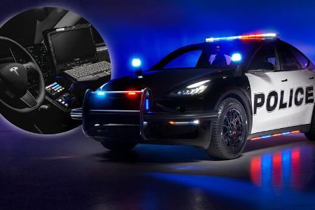 Unplugged Performance Tesla Model Y Police Interceptor Einsatzfahrzeug Blaulicht Unplugged Performance Tesla Model Y Police Interceptor Einsatzfahrzeug Blaulicht