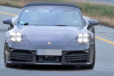 Erlkönig Porsche 911 Cabrio