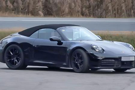 Erlkönig Porsche 911 Cabrio