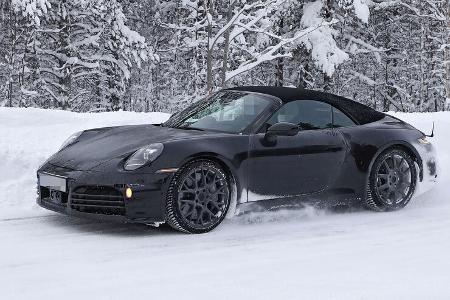 Erlkönig Porsche 911 Cabrio