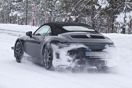 Erlkönig Porsche 911 Cabrio