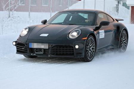 Erlkönig Porsche 911 Turbo Facelift