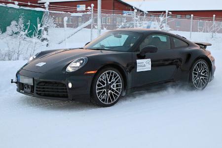 Erlkönig Porsche 911 Turbo Facelift