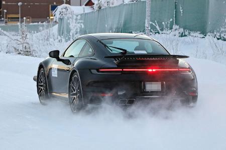Erlkönig Porsche 911 Turbo Facelift