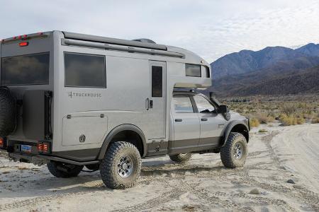 Truckhouse BCR Wohnkabine aus Kohlefaser auf RAM 3500