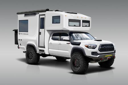 Truckhouse BCR Wohnkabine aus Kohlefaser auf RAM 3500
