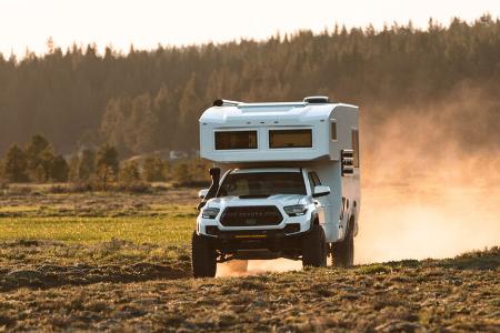 Truckhouse BCR Wohnkabine aus Kohlefaser auf RAM 3500