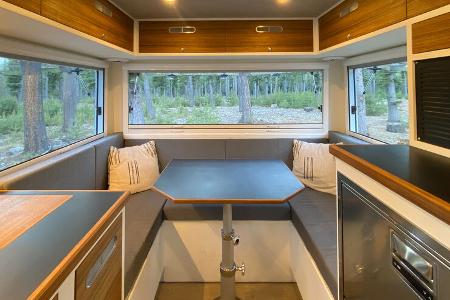 Truckhouse BCR Wohnkabine aus Kohlefaser auf RAM 3500