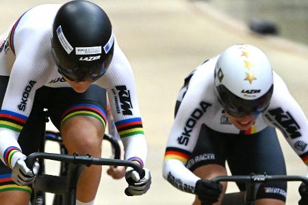 Bahnrad-WM: Hinze und Friedrich im Sprint-Halbfinale Bahnrad-WM: Hinze und Friedrich im Sprint-Halbfinale