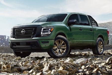 2024 Nissan Titan Full-Size-Pick-up Facelift Modellpflege 2024 Nissan Titan Full-Size-Pick-up Facelift Modellpflege