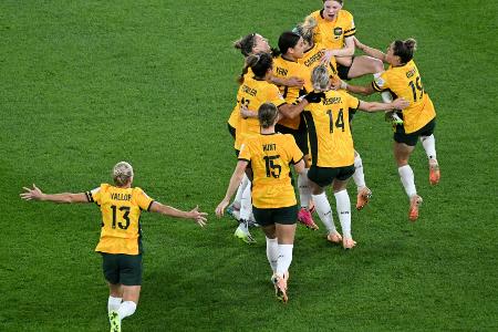 Wieder Elfmeterschießen: Australien steht im WM-Halbfinale Wieder Elfmeterschießen: Australien steht im WM-Halbfinale