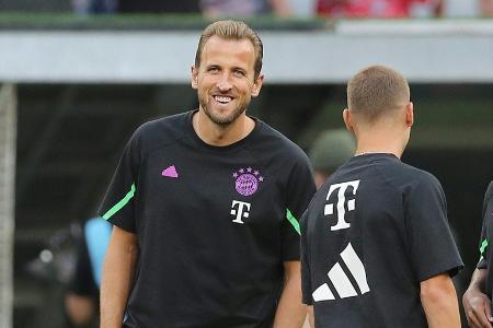 FC Bayern: Kane feiert im Supercup Debüt - Euphorie riesig FC Bayern: Kane feiert im Supercup Debüt - Euphorie riesig