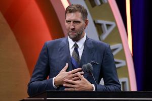 Dirk Nowitzki kommen bei Aufnahme in Hall of Fame die Tränen