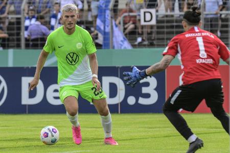Bei historischem Makkabi-Debüt: VfL Wolfsburg mühelos weiter Bei historischem Makkabi-Debüt: VfL Wolfsburg mühelos weiter
