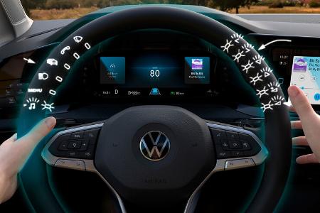 VW überfrachtet Multifunktionslenkrad VW überfrachtet Multifunktionslenkrad