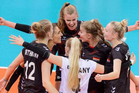 DVV-Frauen mit großer Vorfreude auf Heim-EM DVV-Frauen mit großer Vorfreude auf Heim-EM