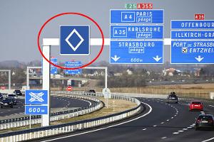 Das bedeutet die weiße Raute
