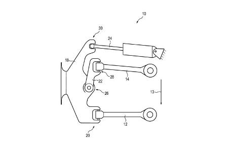 Porsche Patent Sturzeinstellung