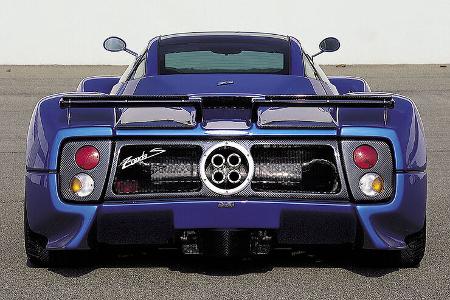 Pagani Zonda S, Heck