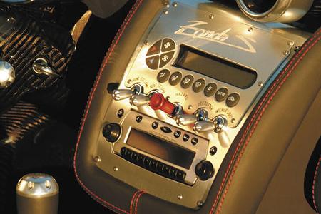 Pagani Zonda S, Innenraum, Cockpit