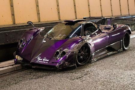 Pagani Zonda 760 LH Lewis Hamilton Crash Unfall