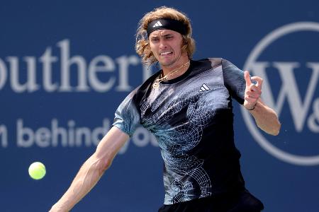 Masters in Cincinnati: Zverev schlägt auch Medwedew Masters in Cincinnati: Zverev schlägt auch Medwedew