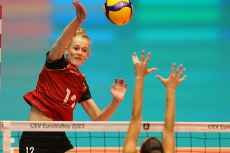 Volleyball: Orthmann-Verletzung trübt EM-Auftakt Volleyball: Orthmann-Verletzung trübt EM-Auftakt