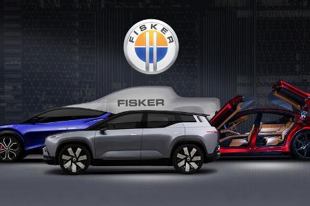 07/2020, Fisker Modellpalette Alaska Pickup Teaser 07/2020, Fisker Modellpalette Alaska Pickup Teaser