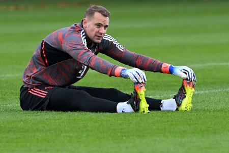 FC Bayern: Neuer trainiert wieder individuell FC Bayern: Neuer trainiert wieder individuell
