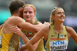 Mixed-Staffel um Schmidt im Finale